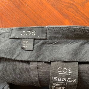 Cos black culottes